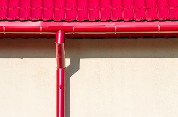 Barn Downspout Installation in Saint Johns