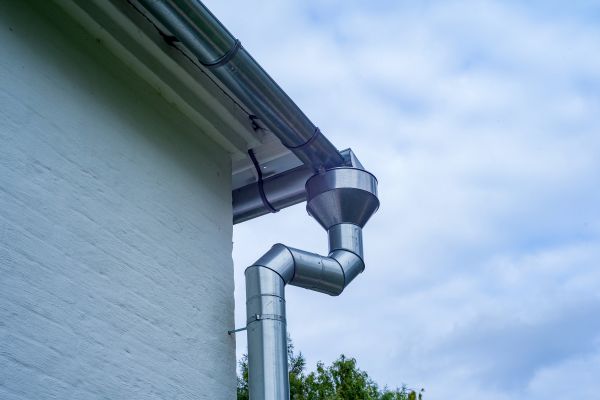 Metal Downspout Replacement in Saint Johns