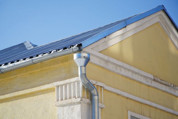 Steel Downspout Installation in Saint Johns