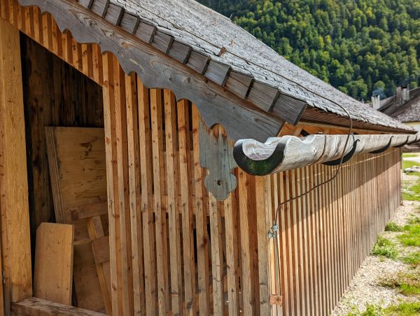 Wood Gutter Installation in Saint Johns